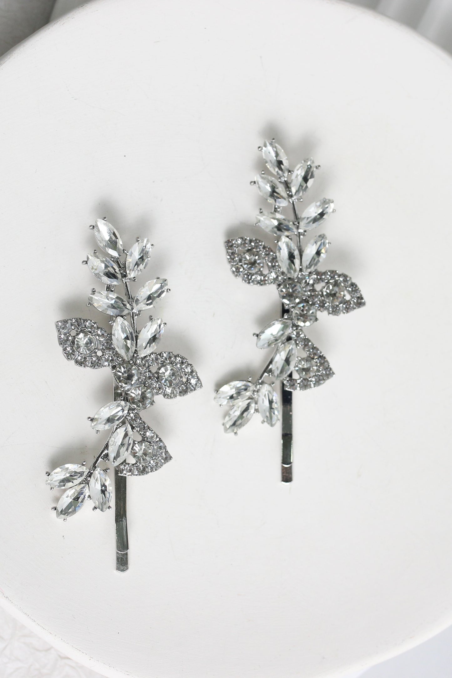 A2503MS48869 - Luxury Rhinestone Crystal Hair Pins Set