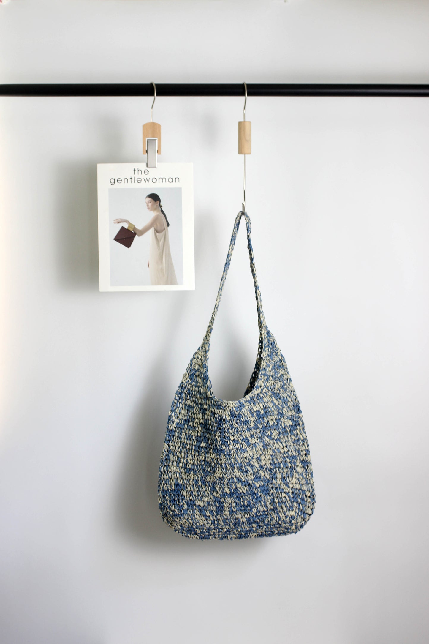 A2503SZSB95673 - Woven Raffia Shoulder Bag