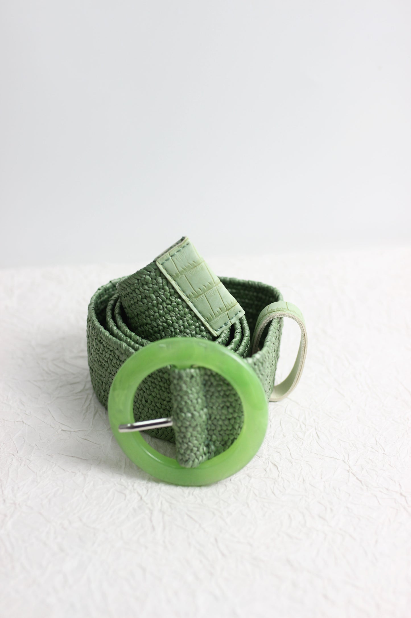 A2503WR52667 - Woven Belt with Round Buckle