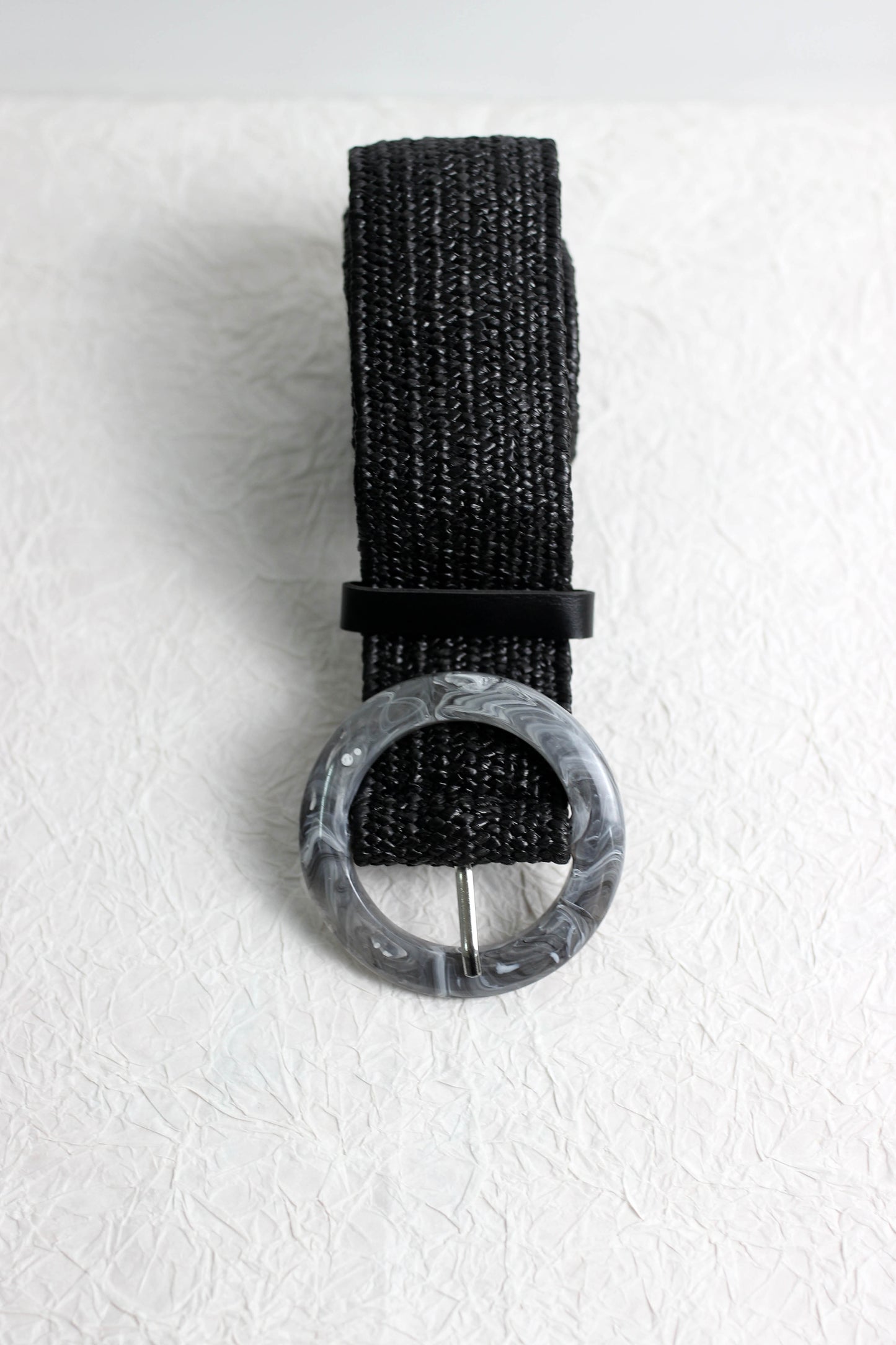 A2503WR52667 - Woven Belt with Round Buckle