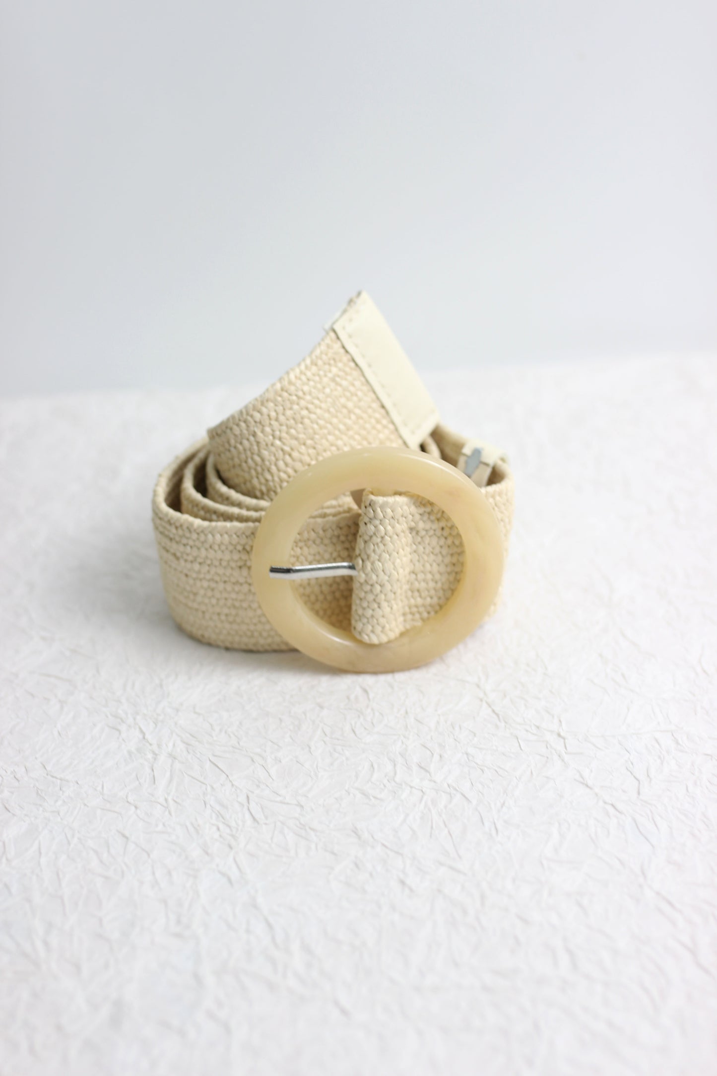 A2503WR52667 - Woven Belt with Round Buckle