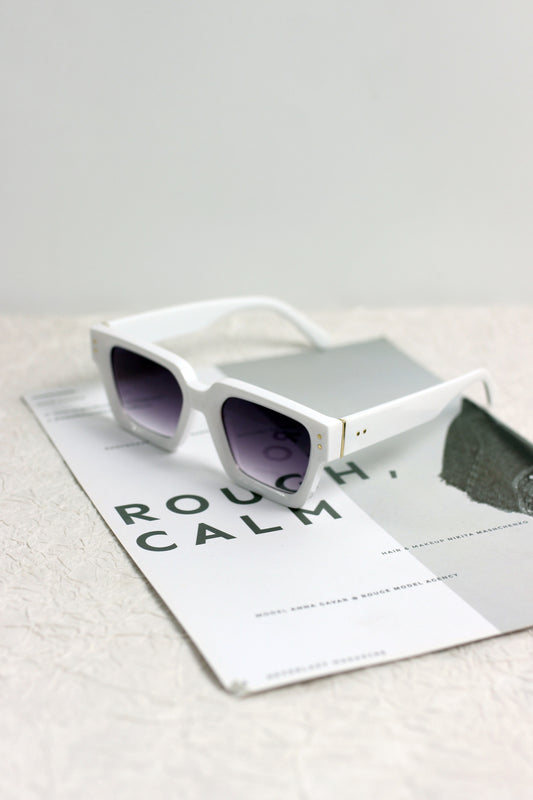 A2504BLDZ11563 - Bold Square Frame Retro Sunglasses