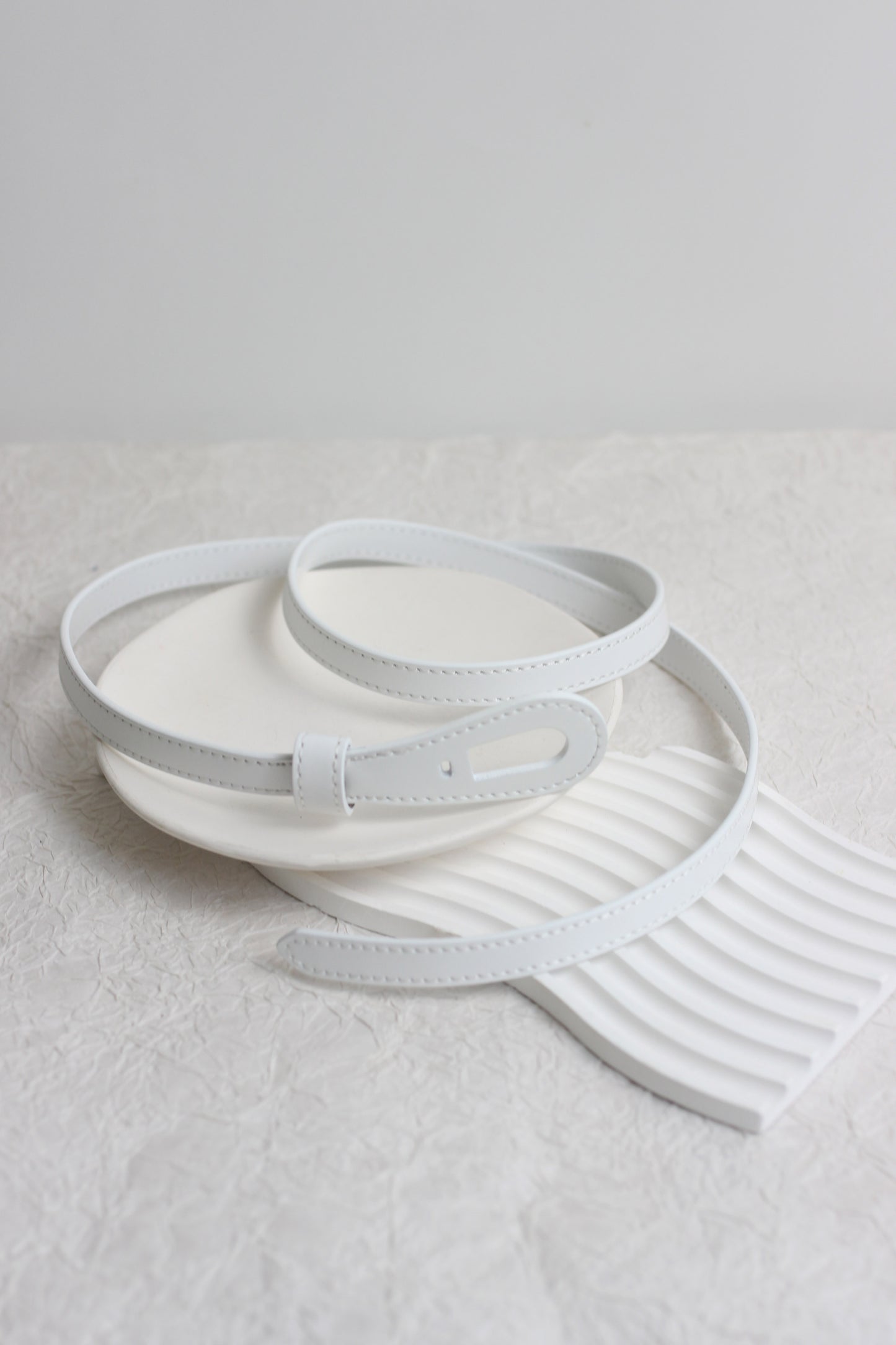 A2504DJN29345 - Minimalist Leather Wrap Belt