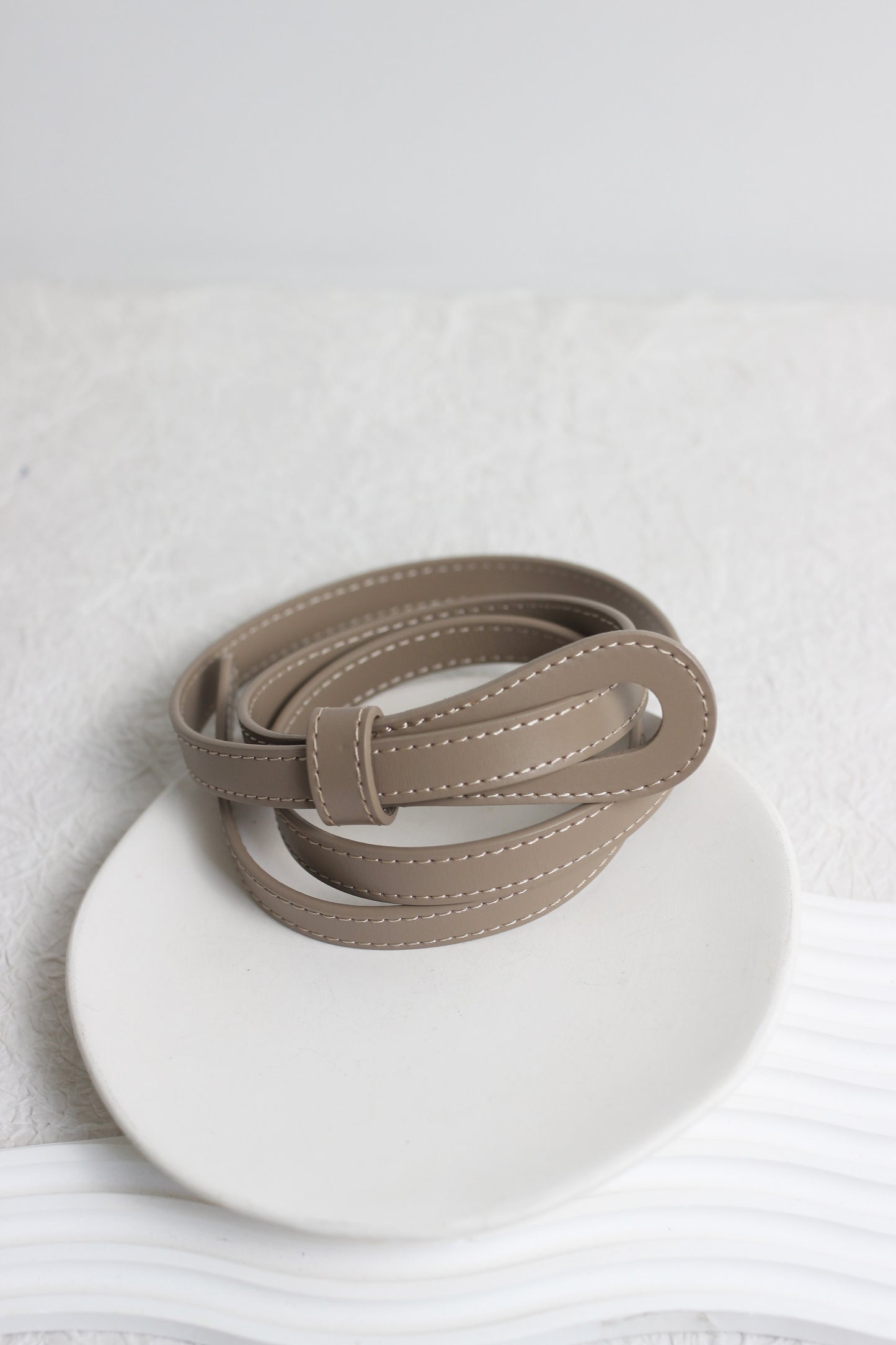 A2504DJN29345 - Minimalist Leather Wrap Belt