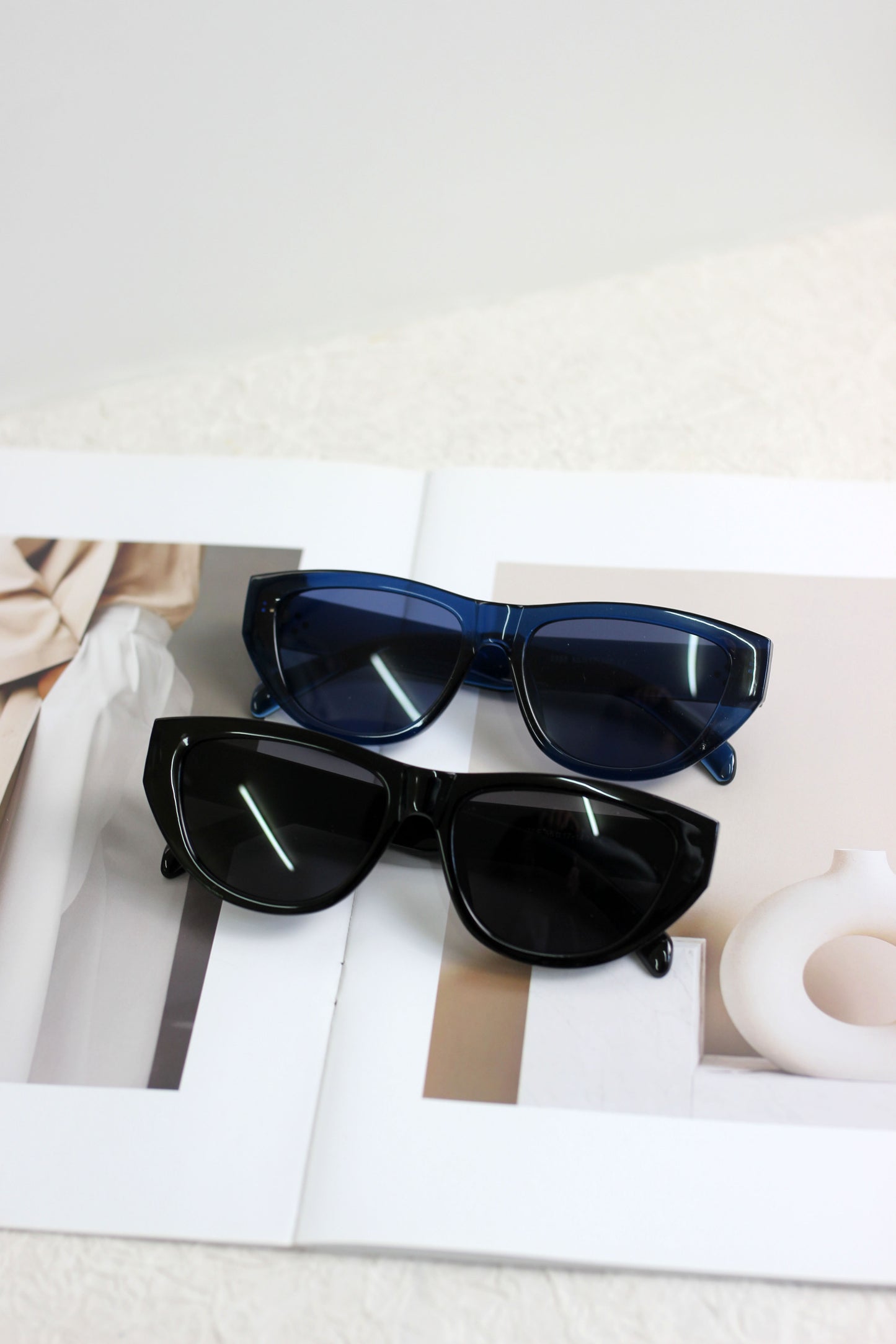 A2504KD18488 -Retro Cat-Eye Sunglasses