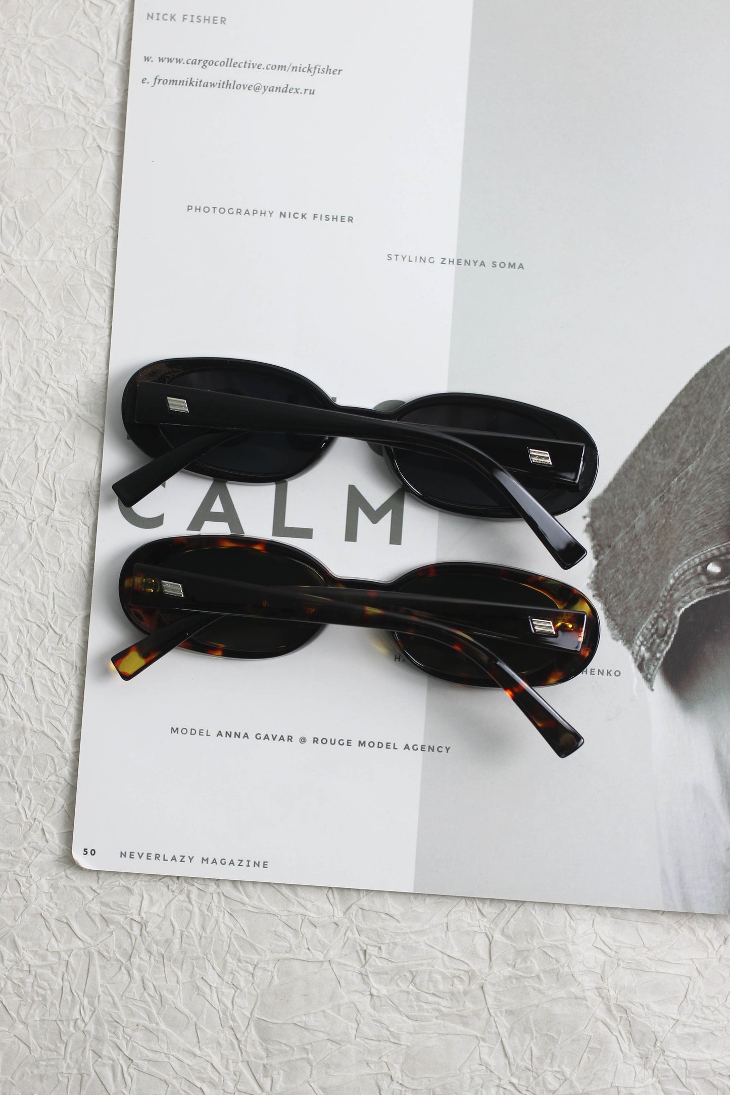 A2506HD43062 - Retro Oval Sunglasses