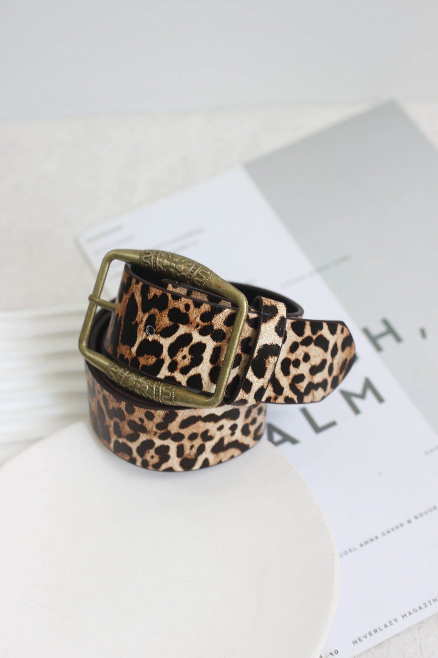 A2507MJ33922 - Vintage Style PU Leather Belt