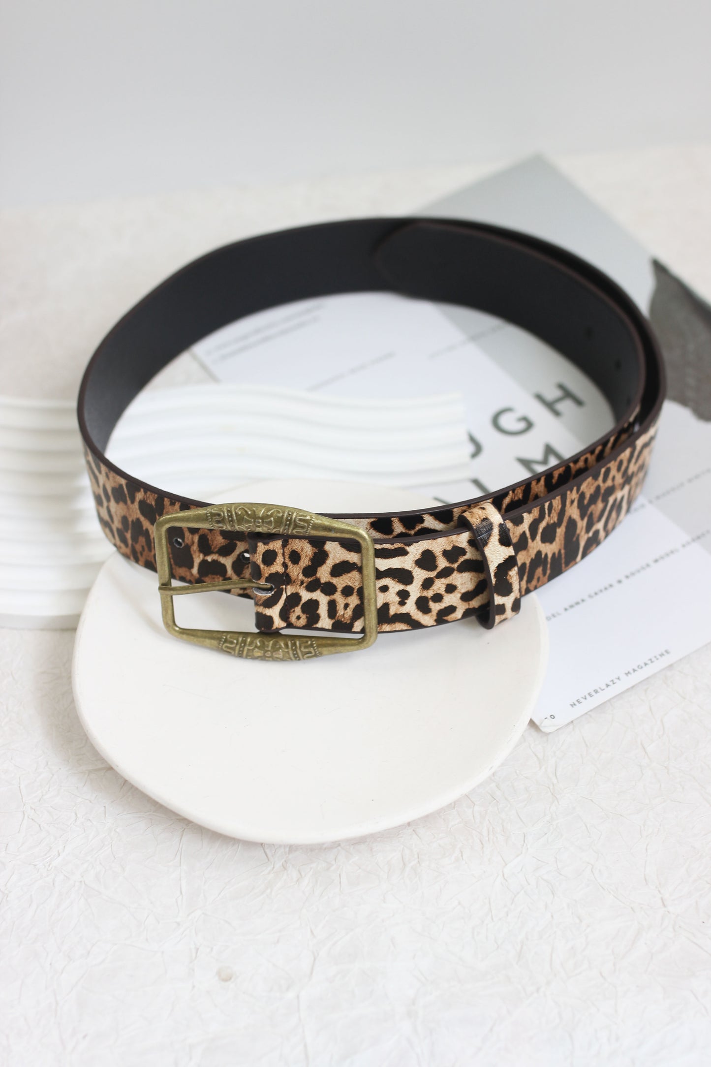 A2507MJ33922 - Vintage Style PU Leather Belt