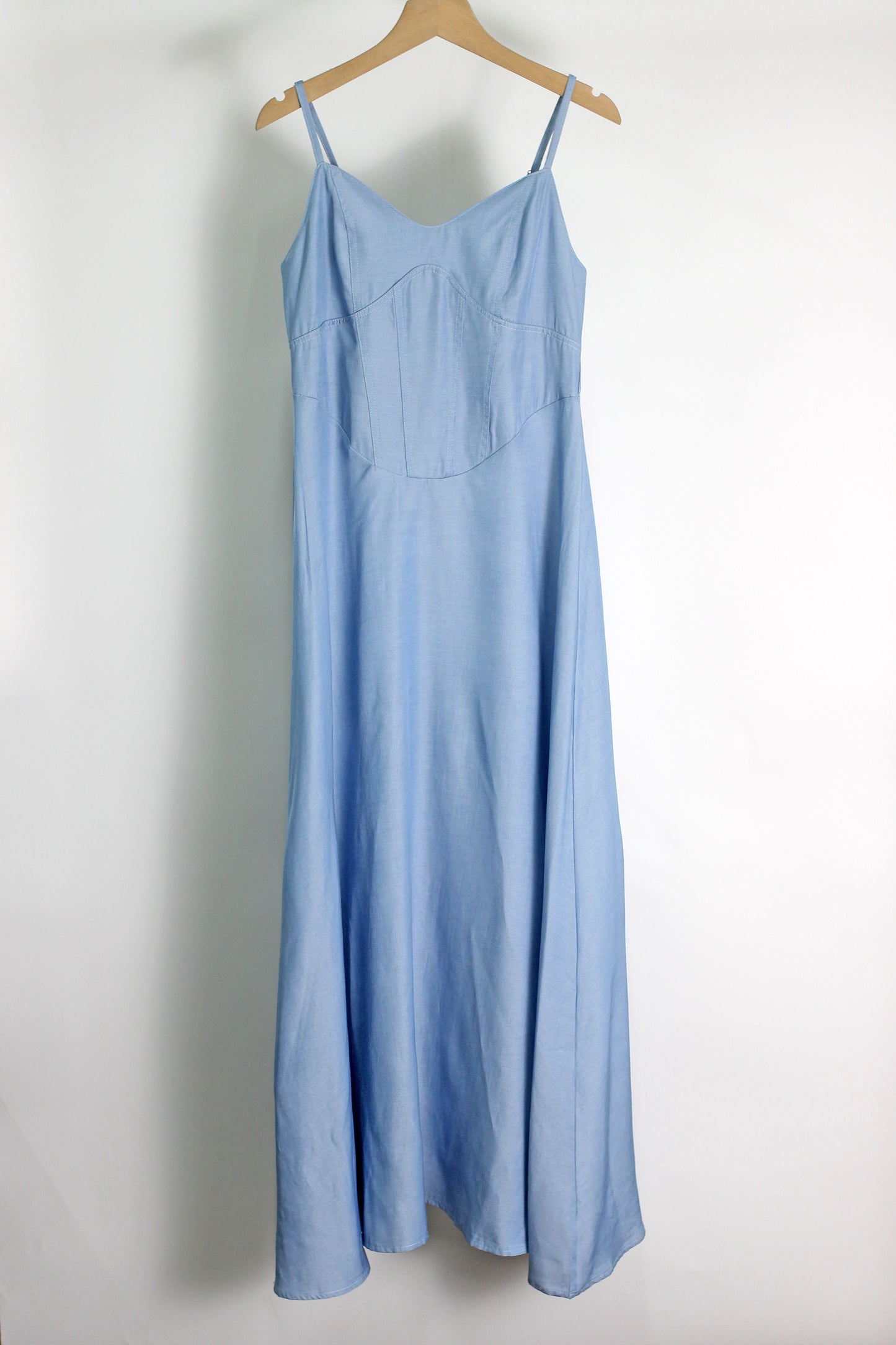 D2503JKW10998 - Elegant Spaghetti Strap Maxi Dress