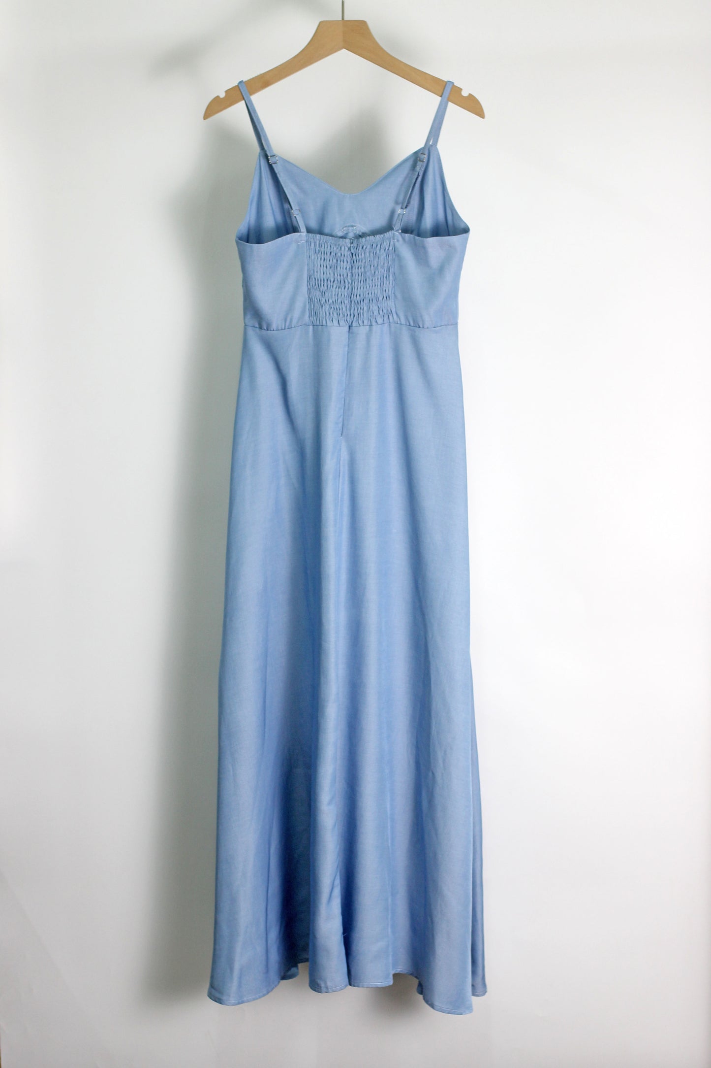 D2503JKW10998 - Elegant Spaghetti Strap Maxi Dress