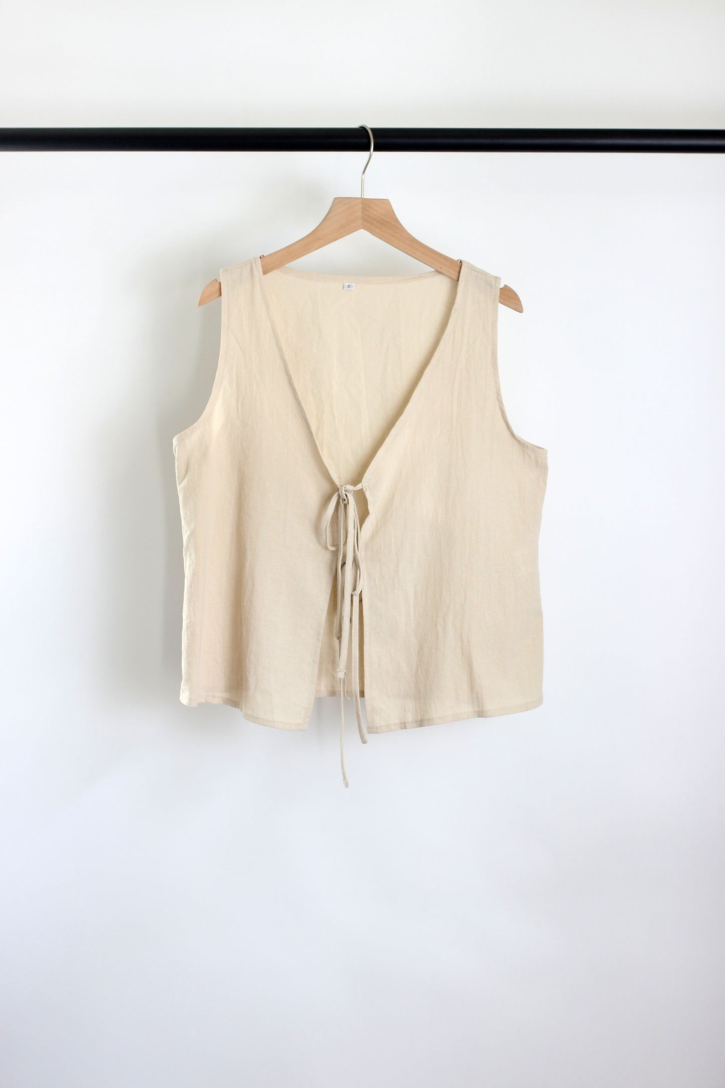 E2503DY14204 - Women?¡¥s Sleeveless V-Neck Tie Top & Wide-Leg Pants
