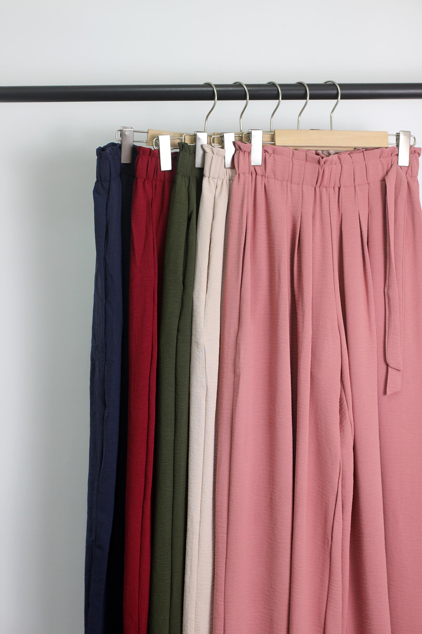 P2503JY25596 - Women's High-Waisted Wide-Leg Pants