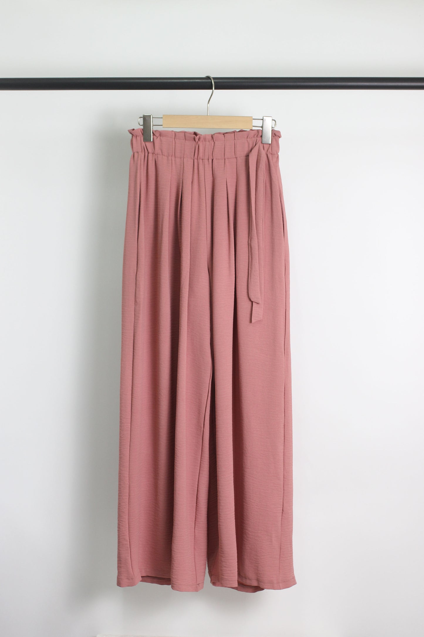 P2503JY25596 - Women's High-Waisted Wide-Leg Pants