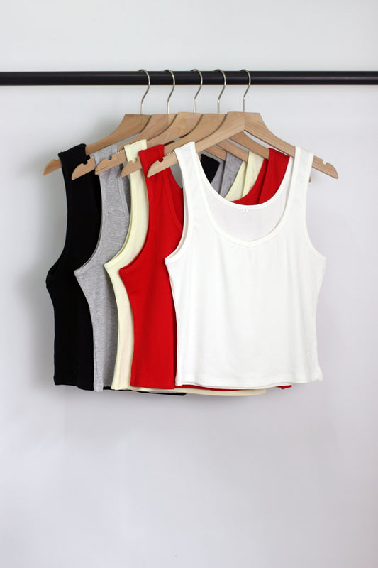 T2412ASJP71370 - Classic Ribbed Tank Top