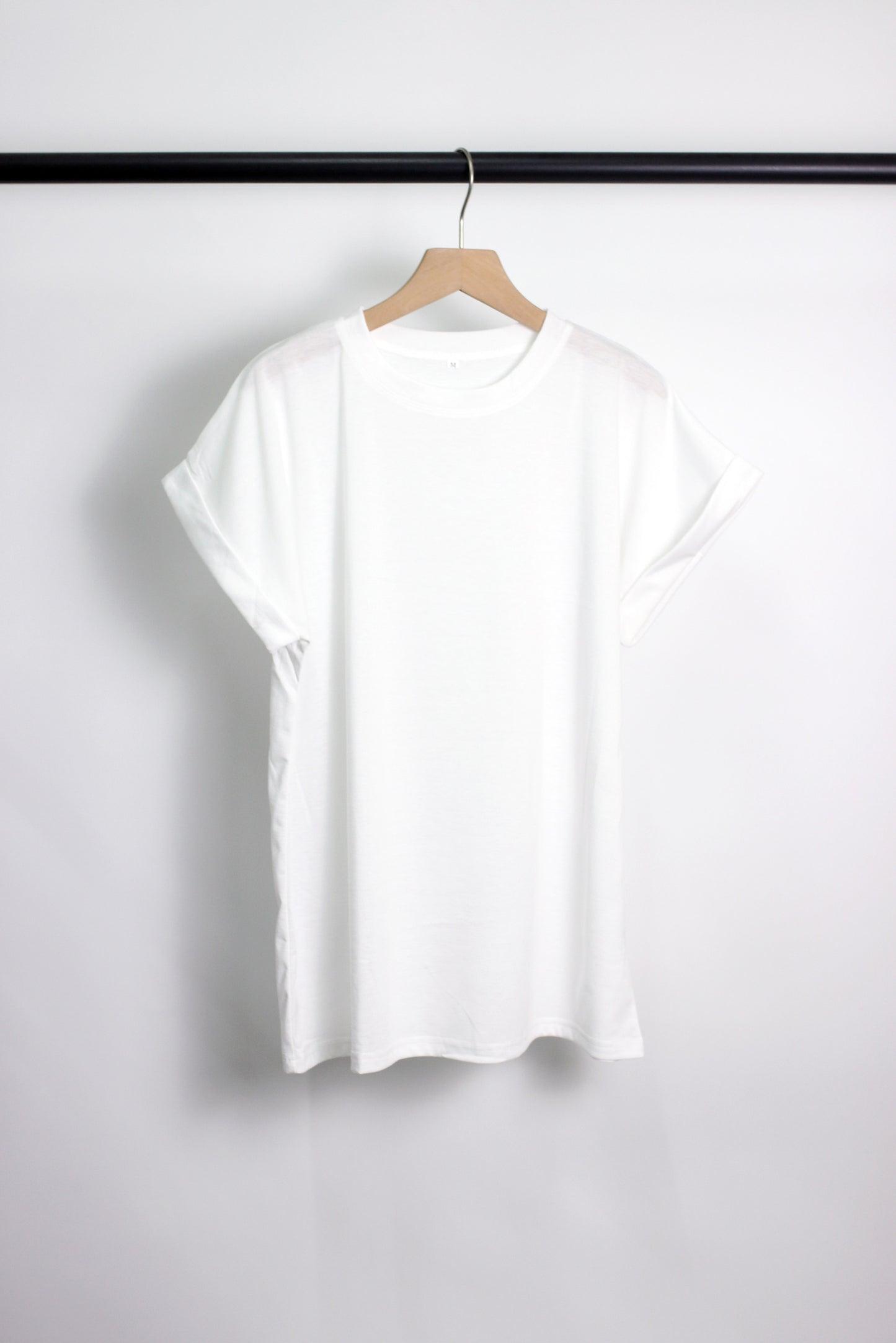 T2412KLD74566 - Casual Solid Color Short-Sleeve T-Shirt