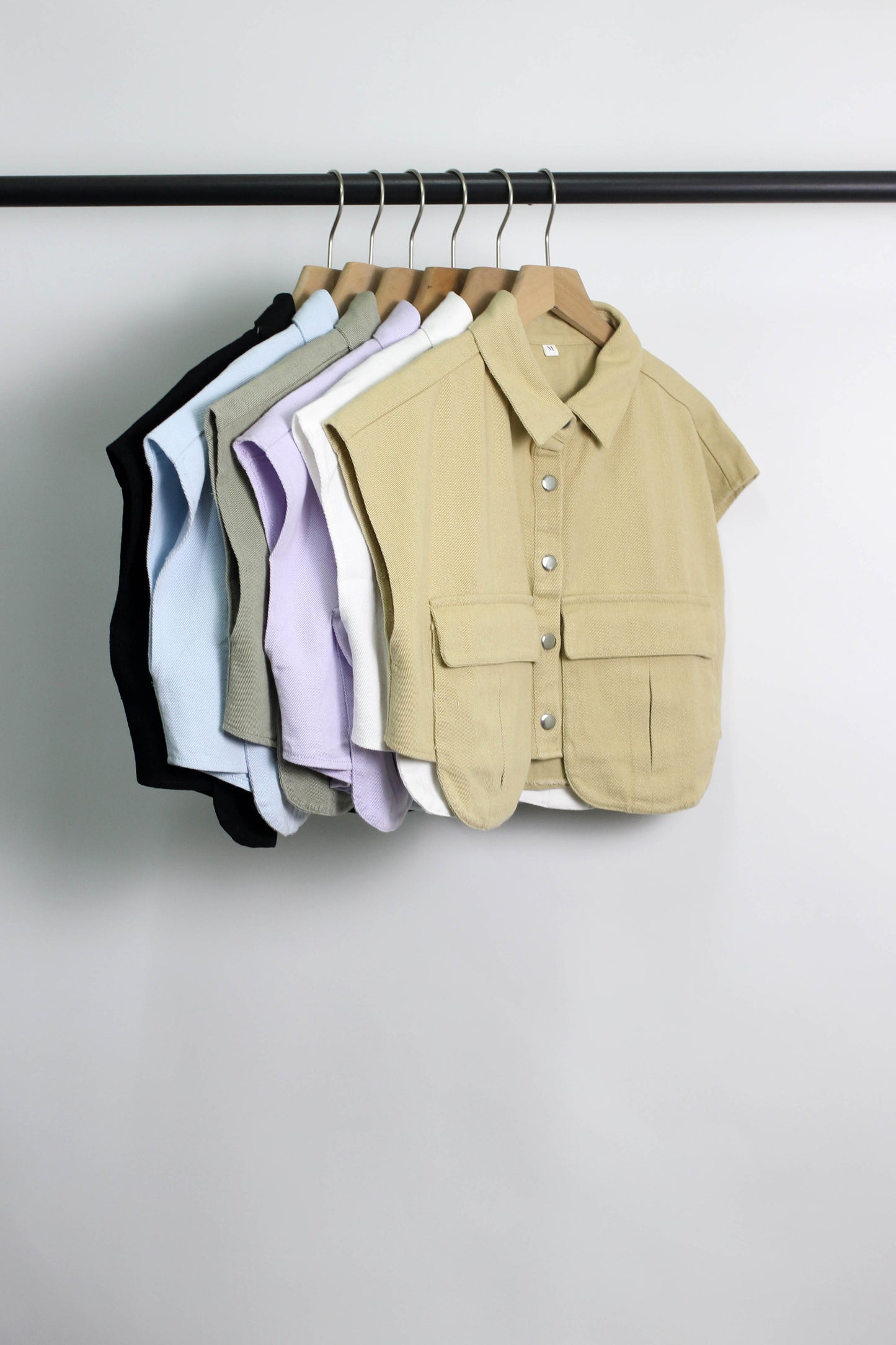 T2507JN58560 - Cotton Utility Crop Vest