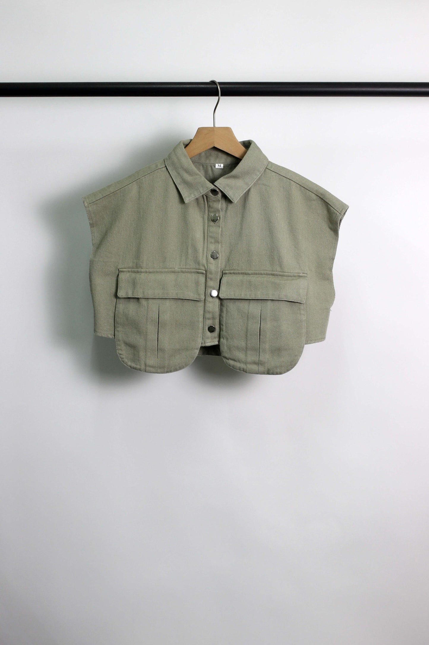 T2507JN58560 - Cotton Utility Crop Vest