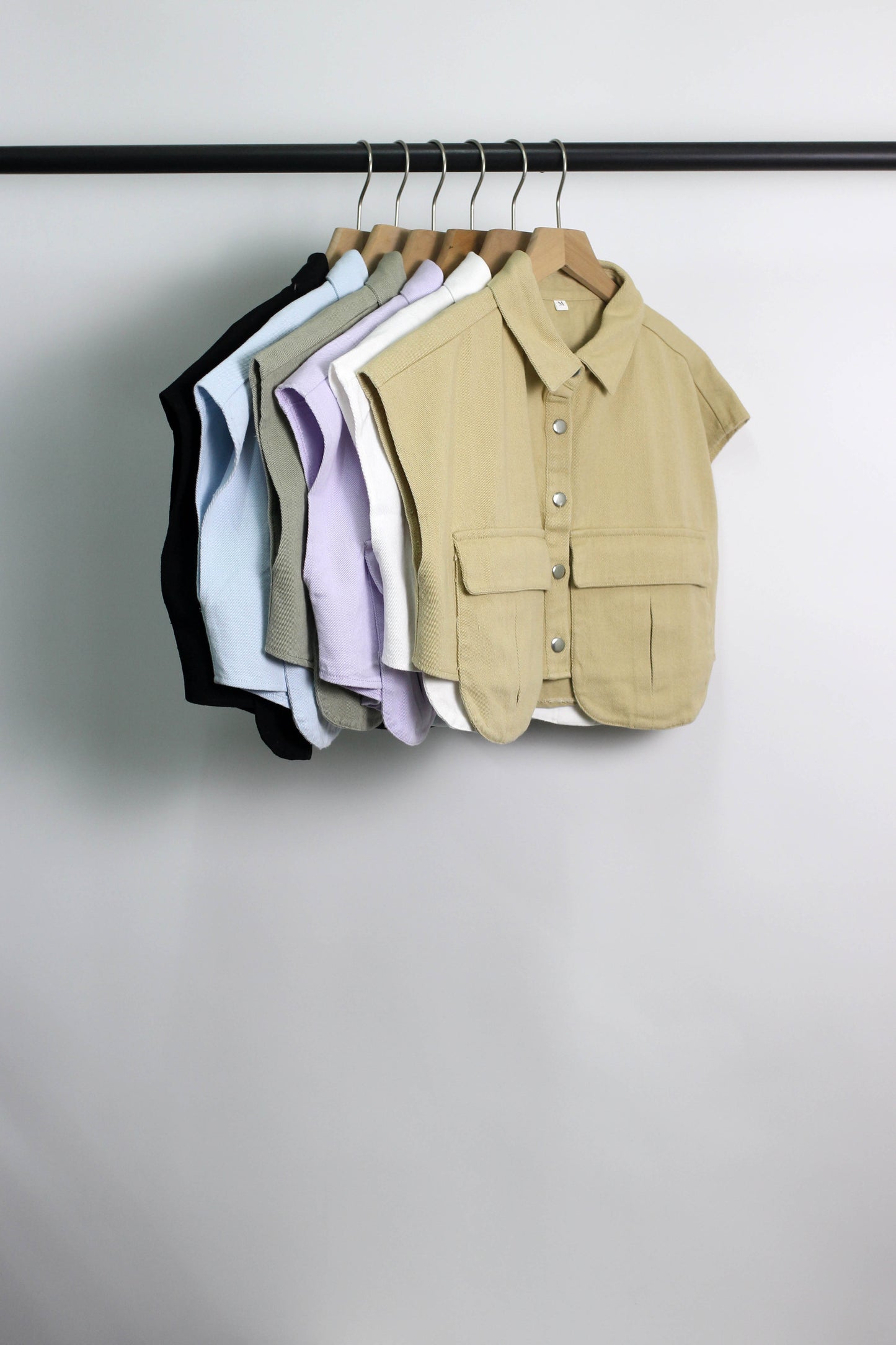 T2507JN58560 - Cotton Utility Crop Vest