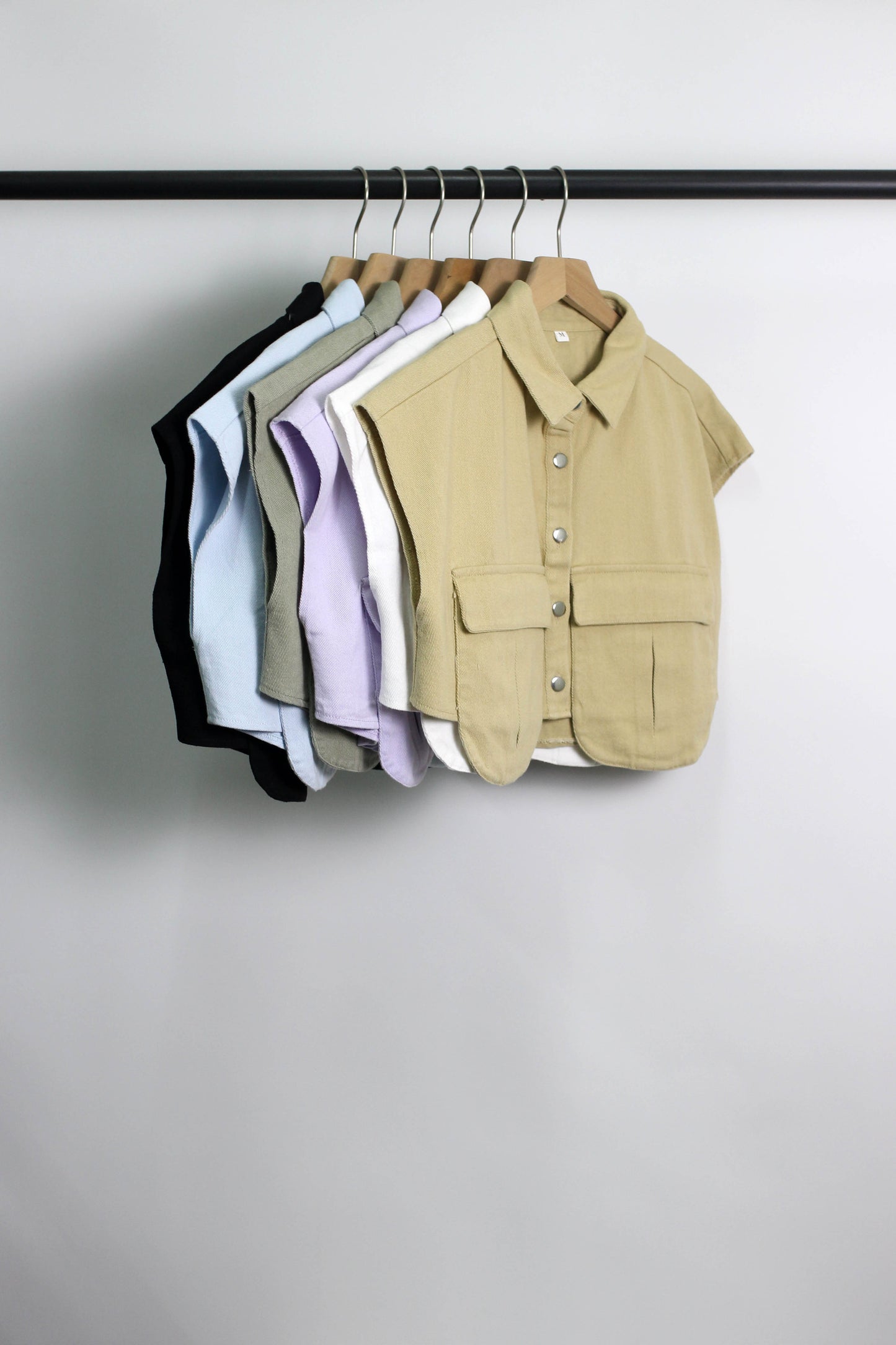 T2507JN58560 - Cotton Utility Crop Vest