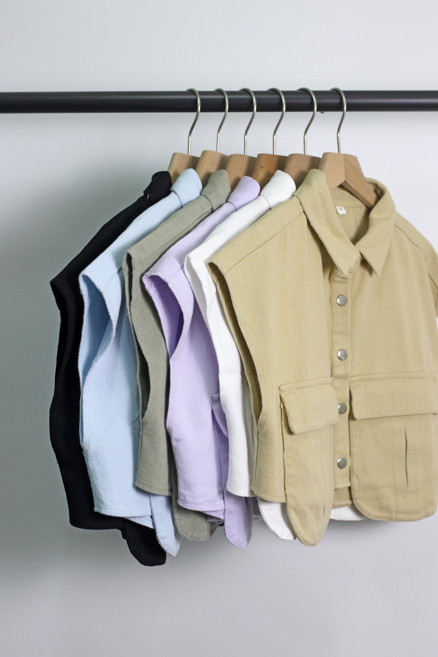 T2507JN58560 - Cotton Utility Crop Vest