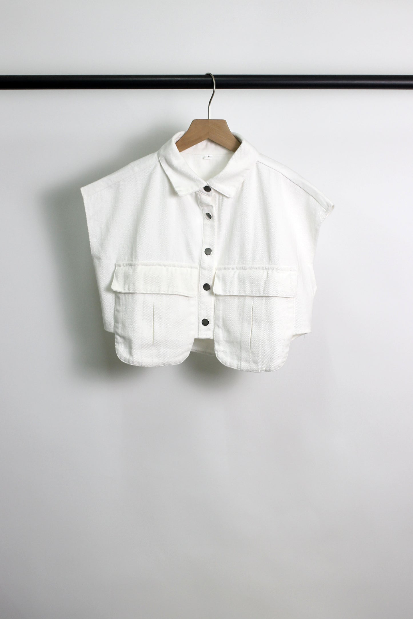 T2507JN58560 - Cotton Utility Crop Vest