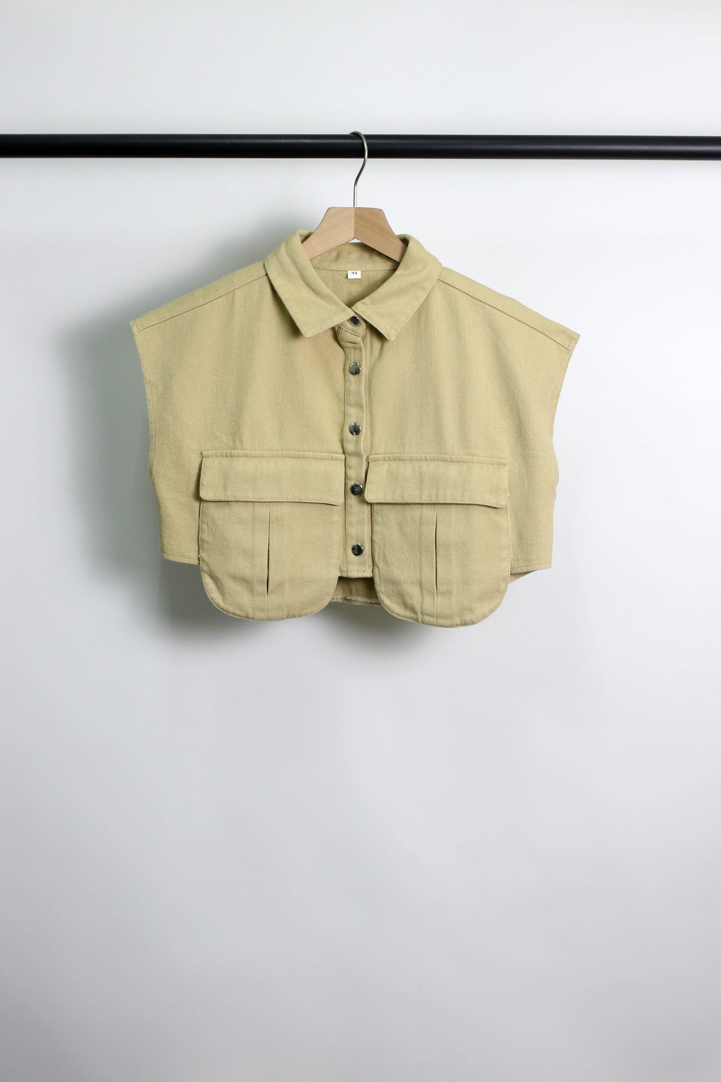 T2507JN58560 - Cotton Utility Crop Vest