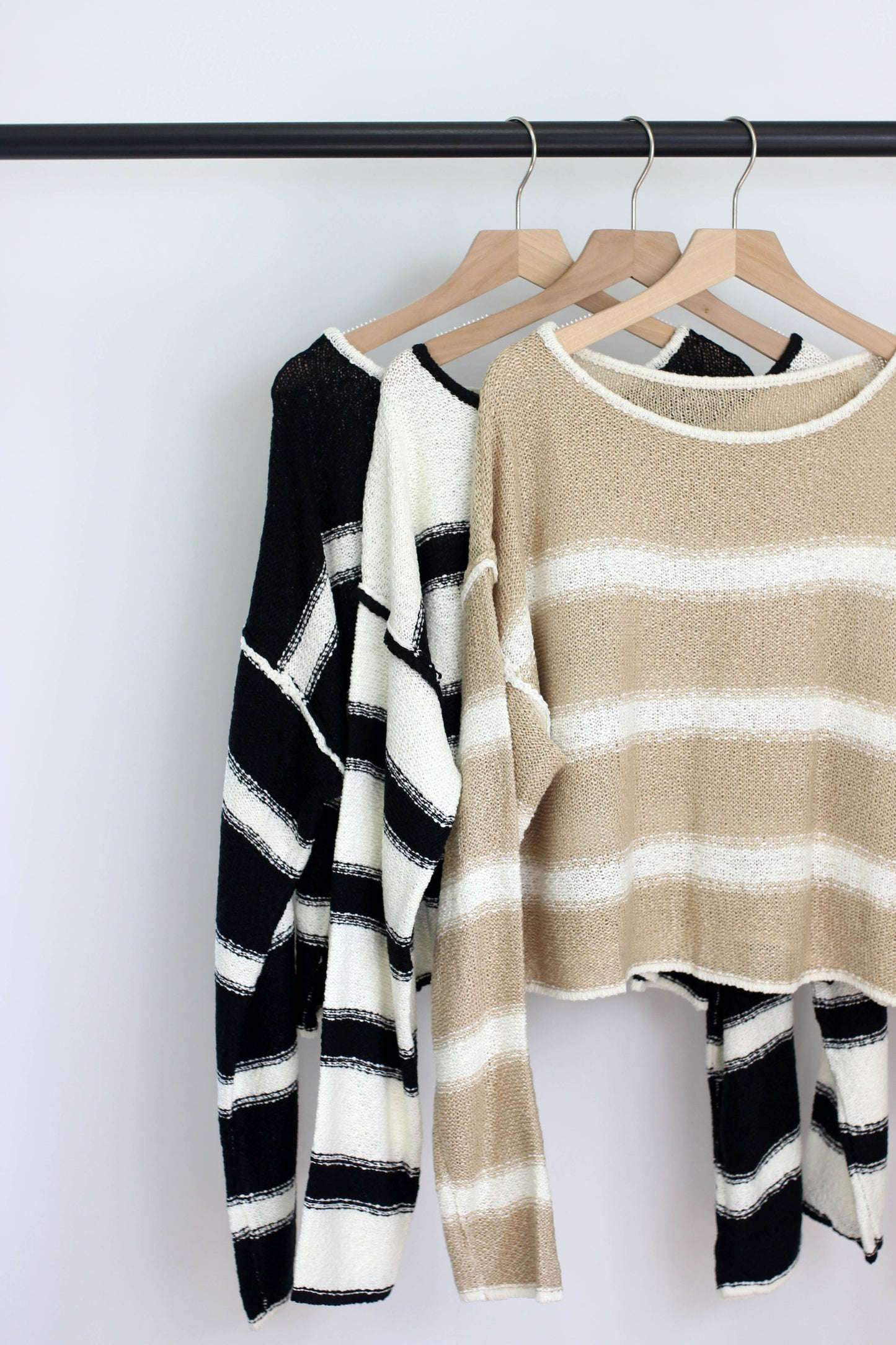 W2406MY25418 - SASKIA STRIPE SWEATER
