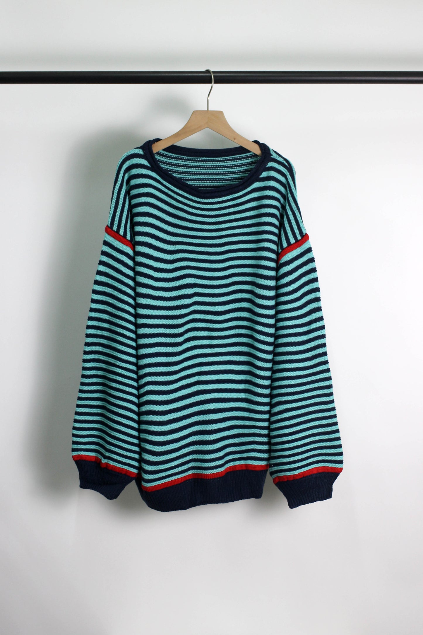 W2506MY35243 - Women¡¯s Classic Striped Knit Sweater