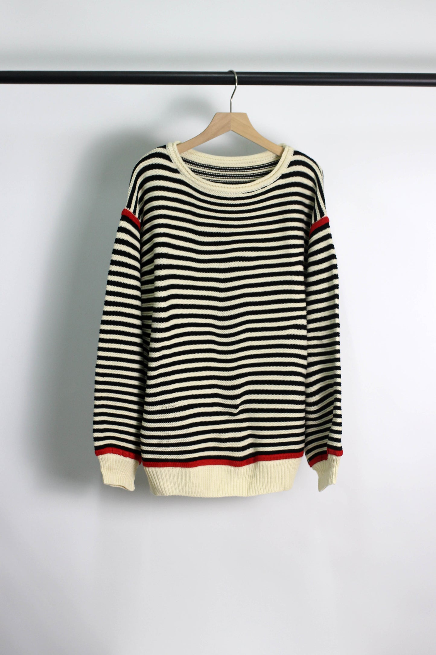 W2506MY35243 - Women¡¯s Classic Striped Knit Sweater